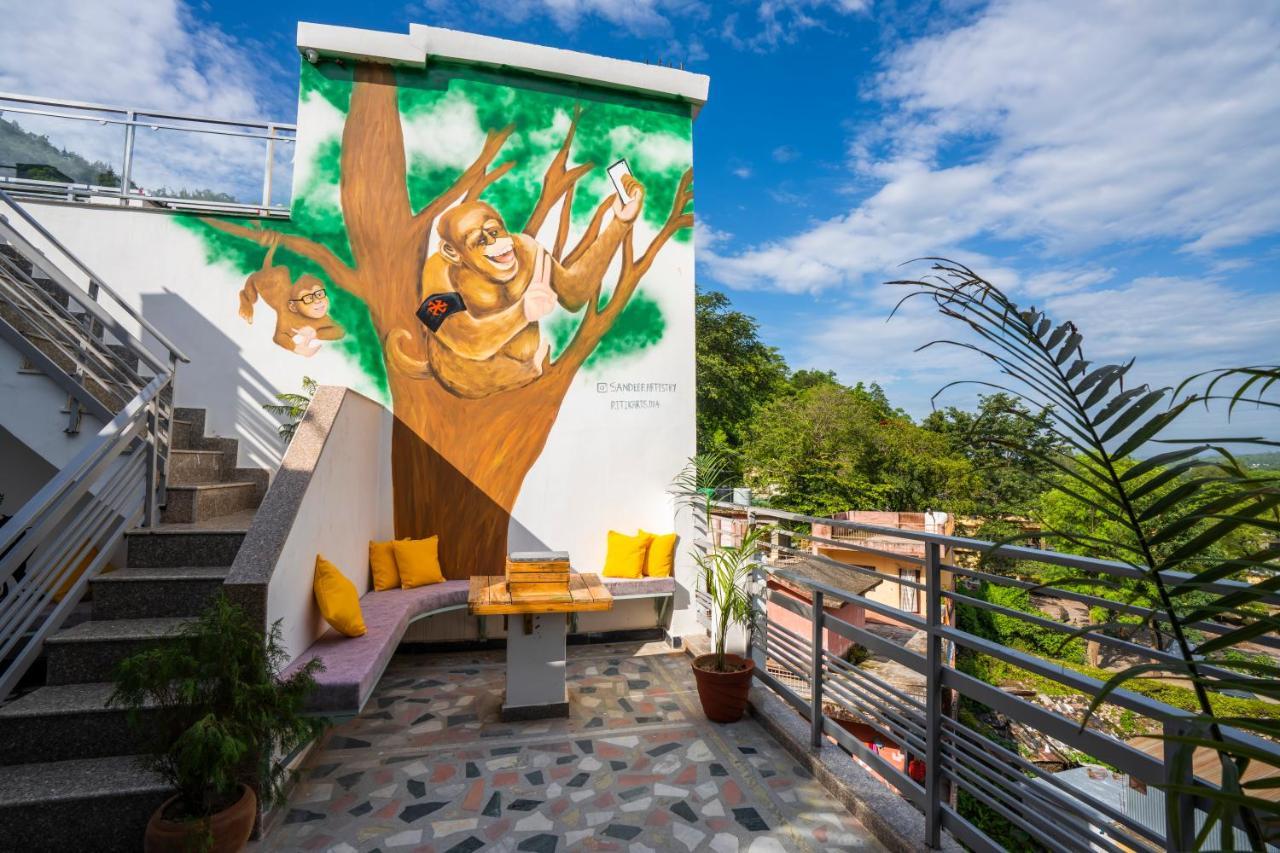 Zostel Rishikesh, Laxman Jhula Hostel Eksteriør bilde