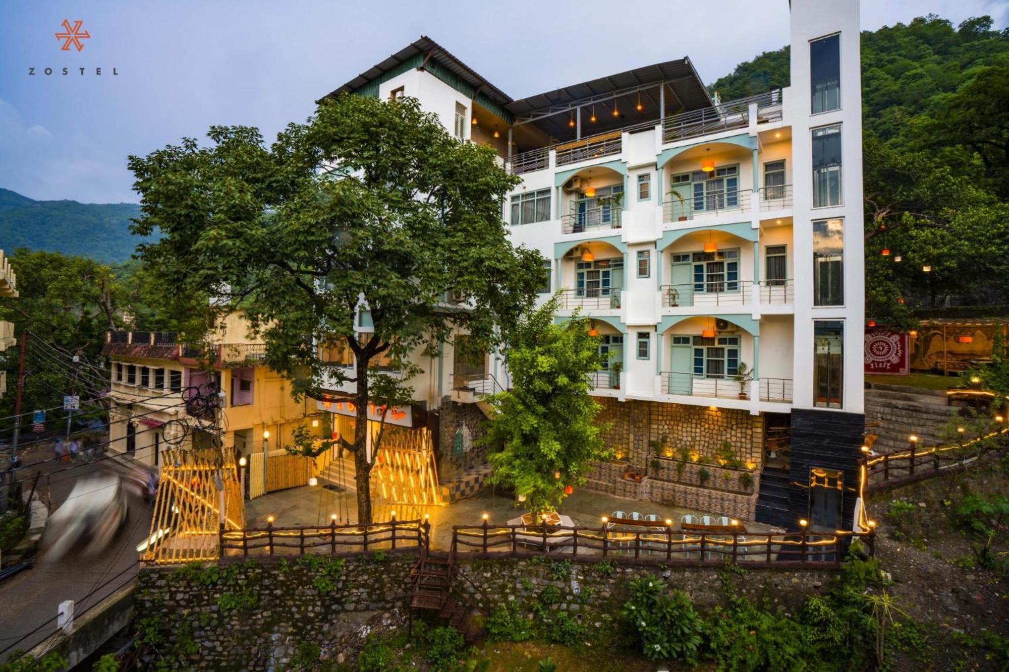 Zostel Rishikesh, Laxman Jhula Hostel Eksteriør bilde